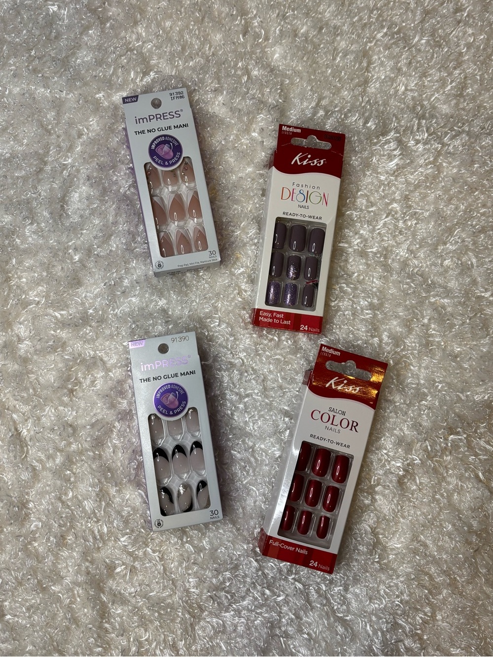 imPRESS and Kiss Press-On Nails Bundle